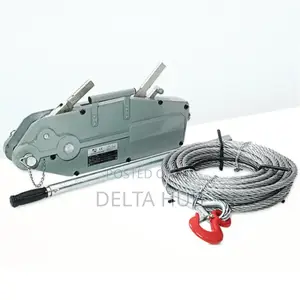 Wire Rope Tirfor With 20m Cable and Pulley System