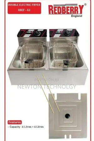 Redberry Double Deep Fryer