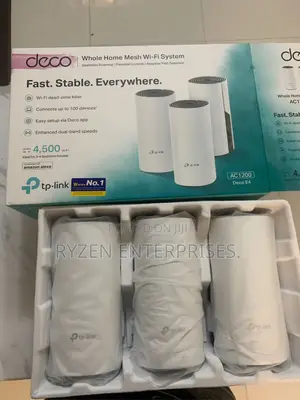 Tp-link Deco E4 (3 Pack) Whole Home Mesh Wi-fi System