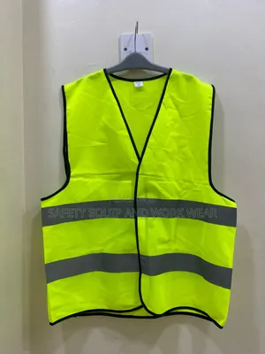 Green Reflective Vest For Work Crews