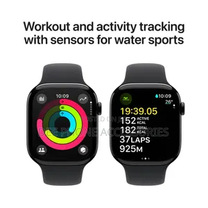Apple Series 10 42mm Jet Black Smart Watch