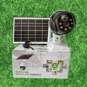 Two Way Audio 4g Simcard PTZ Rotating Solar CCTV Camera