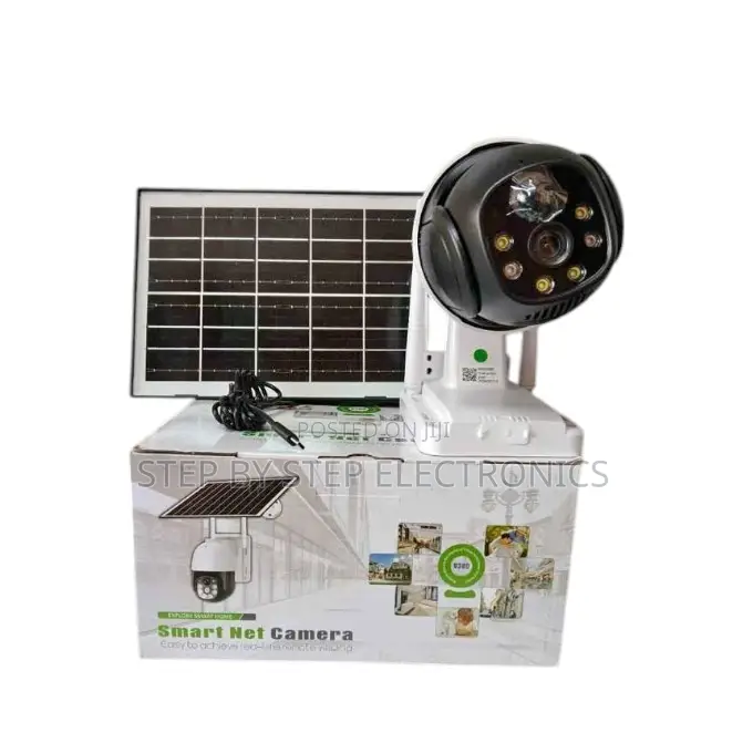 8w Solar Panel 4g Simcard PTZ Rotating Solar Camera
