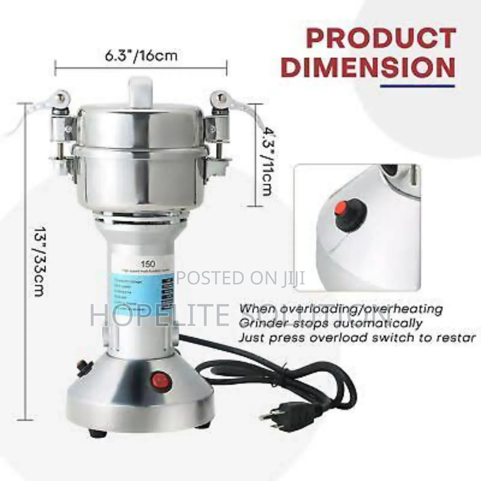 High Speed Mill Grinder