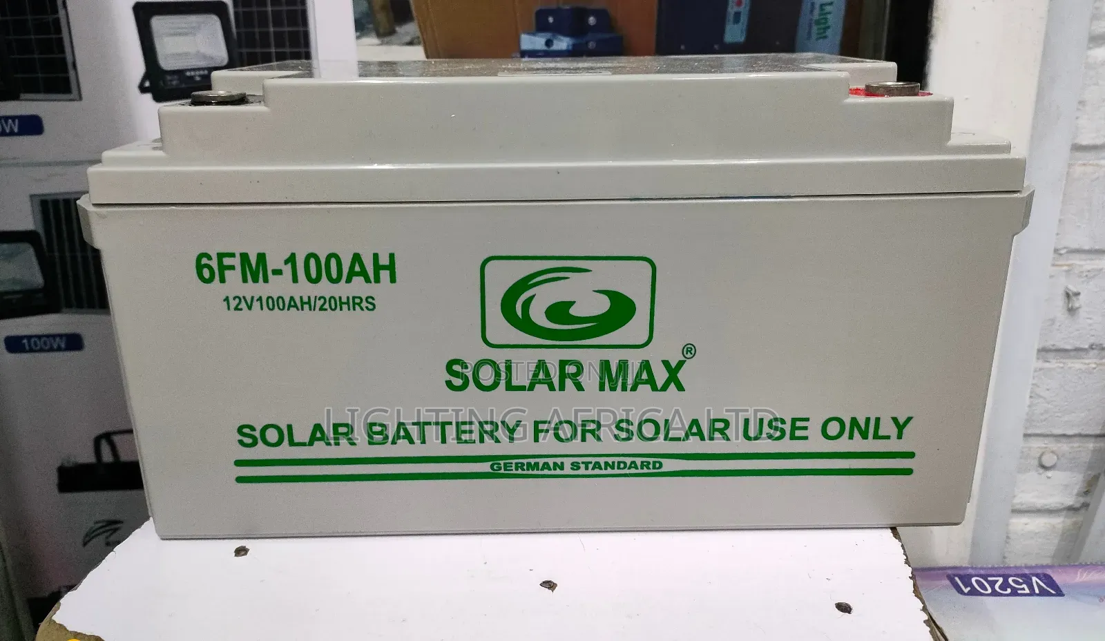 Solarmax 100ah12v Solar Gel Battery.