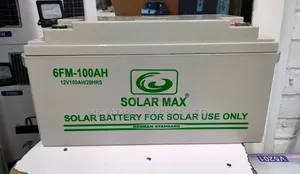 Solarmax 100ah12v Solar Gel Battery.