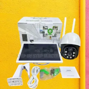 4g Simcard PTZ Rotating Solar Camera With Audio Warning