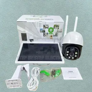 4g Simcard PTZ Rotating Video Surveillance Solar Camera