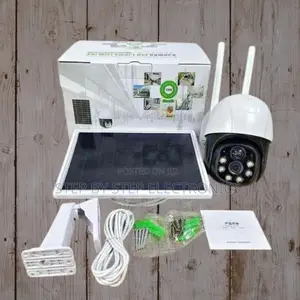 4g Simcard PTZ Rotating Remote View Solar Camera