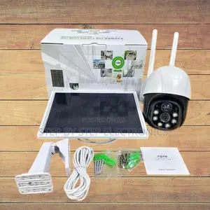 360 Degrees Monitoring 4g Simcard PTZ Rotating Solar Camera