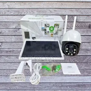 4g Simcard PTZ Rotating Outdoor Wireless Solar Camera