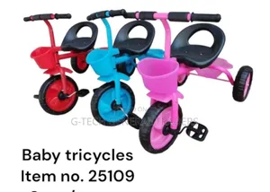 Multicolored Heavy Duty Kid's Tricycle For Ages(1yr-5year)