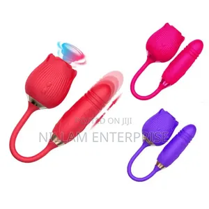 2 in 1 Rose for Clitorial Stimulation