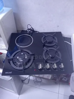 Bolesi 60cm Built in Hob Cooker 3gas and 1 Induction Burner