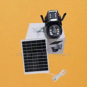 4g(Simcard) Solar PTZ CCTV Camera With Two Lens