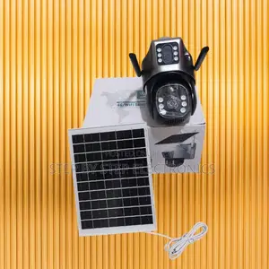 4g Simcard Dual Lens PTZ Rotating Standalone Solar Camera