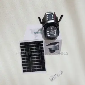 2-Way Audio 4g Simcard Dual Lens PTZ Rotating Solar Camera