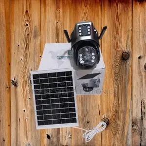 Built-in Microphone 4g Simcard Dual Lens PTZ Solar Camera