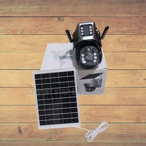 Auto Human Tracking 4g Simcard Dual Lens PTZ Solar Camera