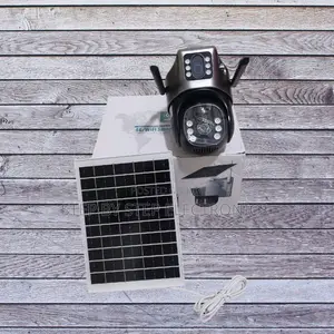 8w Solar Panel 4g Simcard Dual Lens PTZ Solar Camera