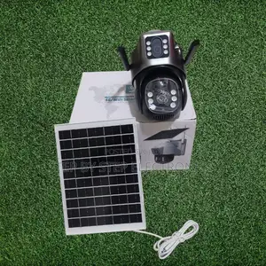 Ai Auto Tracking 4g Simcard Dual Lens PTZ Solar Camera