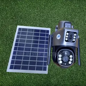 4g Simcard Dual Lens PTZ Solar Camera -Support Two-Way Audio