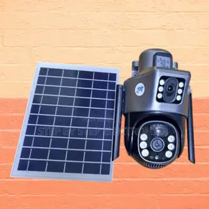 Cloud Storage Support 4g Simcard Dual Lens PTZ Solar Camera