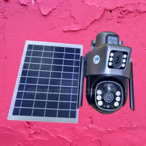 4g Simcard Dual Lens PTZ Audio Warning Solar Security Camera