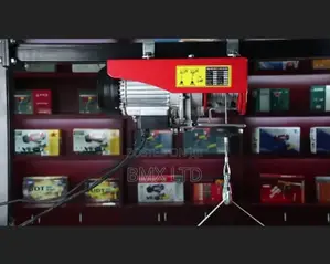 Small Portable Electric Hoist for Building Materials