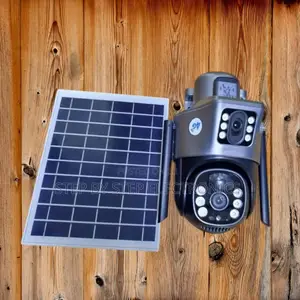 Mobile Remote Viewing 4g Simcard Dual Lens PTZ Solar Camera