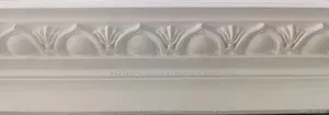 Fiber Pu Cornice, Height=4 Inches, Length= 8ft