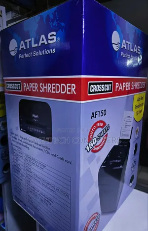 Atlas Af150 Paper Shredder: Shreds Up to 10 Sheets
