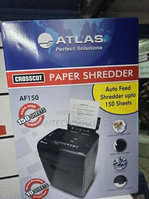 Atlas Af150 Crosscut Paper Shredder 10 Sheets