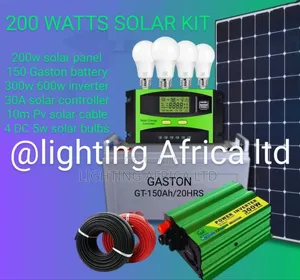 200 Watts Domestic Use Home Solar System