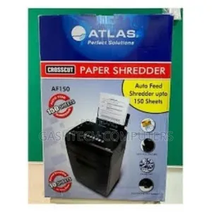 Atlas Af150 Paper Shredder: Up to 150 Sheets Automatically