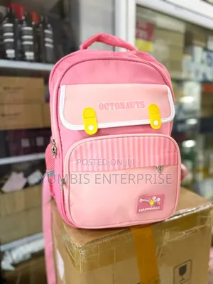 Pink Quality Backpacks for Kids I. Grade 1 to 5 SHG 1500