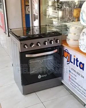 Nunix 3g+1e 50×55cm Standing Cooker With Electric Oven