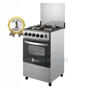 Nunix 50×55 Standing Cooker 3gas + 1electric With Gas Oven