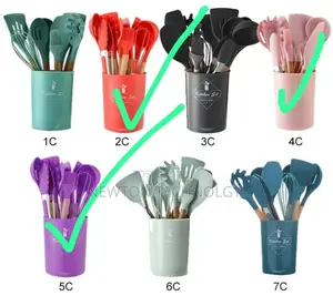 12pc Silicon Spoons