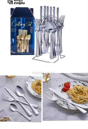 24pcs Heavy Duty Quality Cutlery