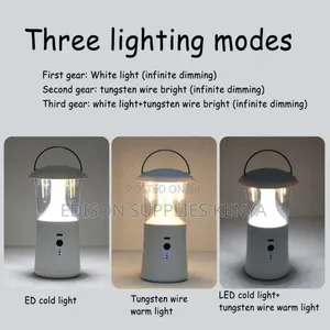 Rechargeable Lantern Lamp Bright With 3 Modes Light