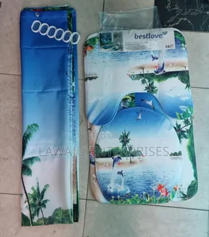 4 In 1 Bathroom Woolen Mats