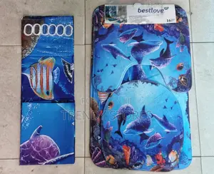 4 In 1 Bathroom Woolen Mats