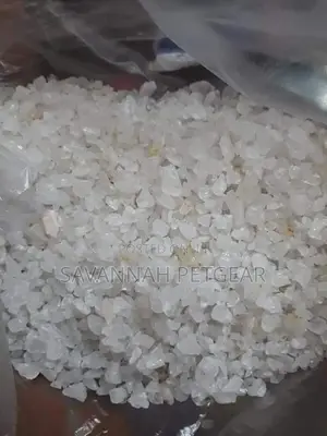 White Aquarium Gravel, Silica Sand for Potting - 1kg