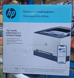 Hp Color Pro Mfp M3203dw Laserjet Printer