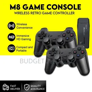 Original M8 Wireless With Dual 2.4g Wireless Controllers