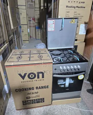 Von 50cmx 50cm, 3 Gas+1 Electric Free Standing Cooker