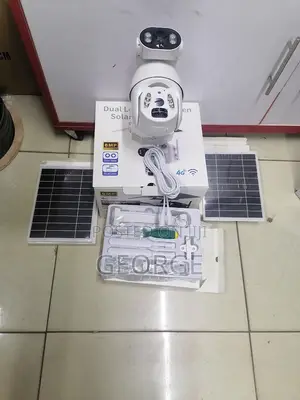 Ultra Hd 4g 6mp Ubox Dual Lens Dual Screen Solar PTZ