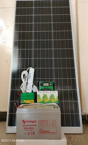 400 Watts Home Solar System With 200ah Heavy Duty Battery