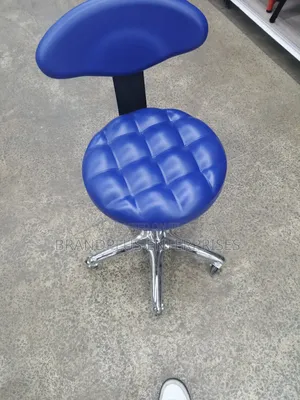 Adjustable Pedicure Stool With Back